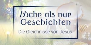 Flyer Predigtreihe Mehr als nur Geschichten