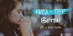 Flyer Activate Connect Kre-tief beten