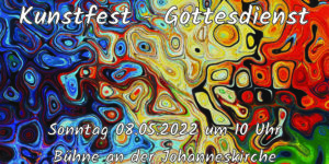 Flyer Gottesdienst Kunstfest